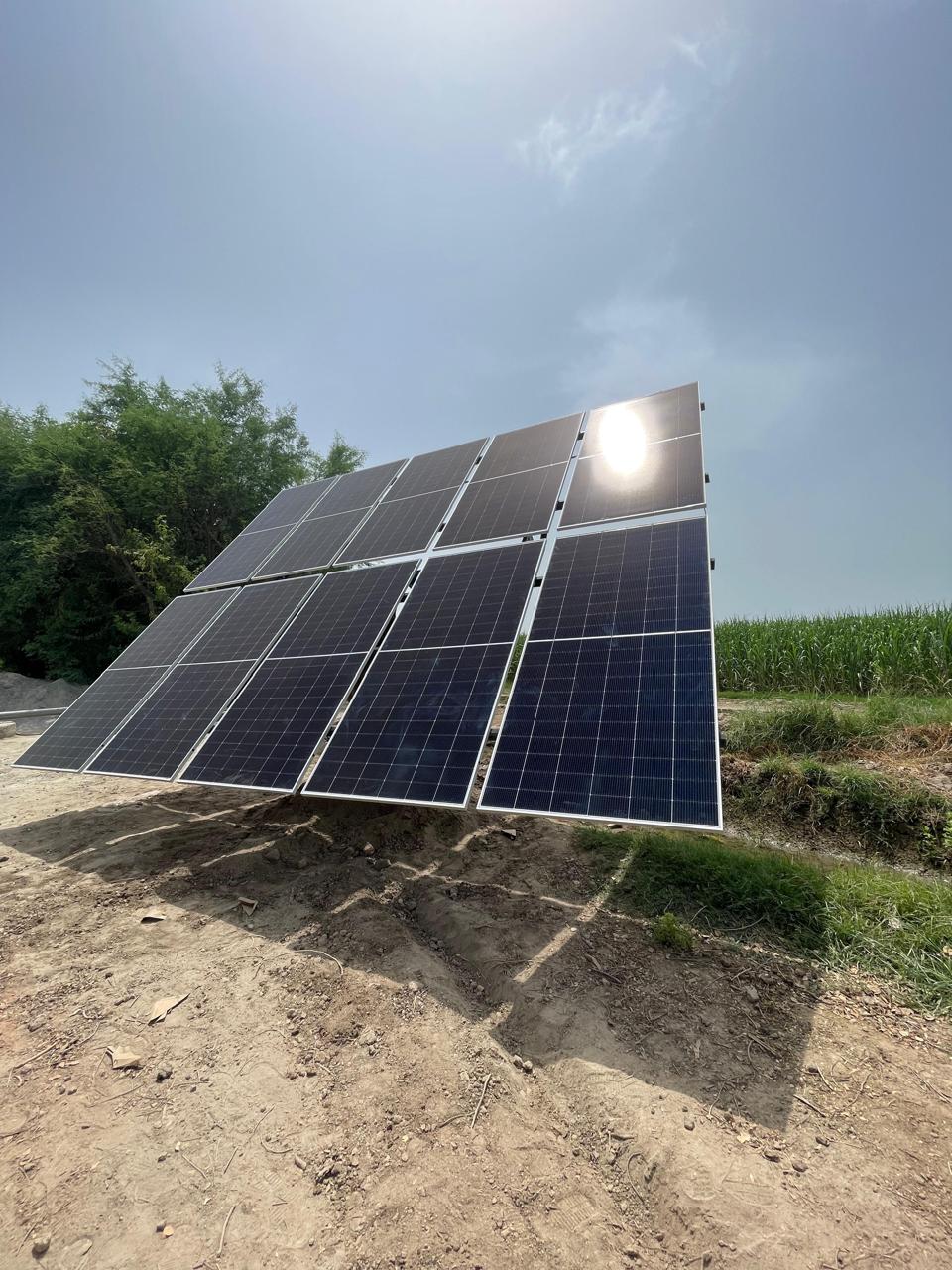 create an image for solar system Installation & After-Sales Support​